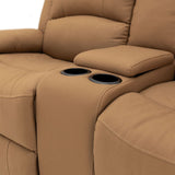 RV Wall Hugger Sofa 65" Powered Reclining Theater Seats