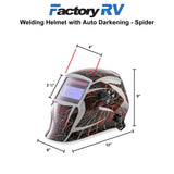 Welding Helmet with Auto Darkening "Spider"