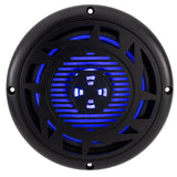 Marine Exterior Bluetooth Speakers with Blue LED - Pair