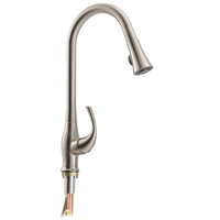 RV Kitchen Faucet Single Handle Pull Down Spray | Chrome