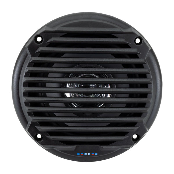 Marine Speakers Dual Cone 5.25" Pair, Black or White