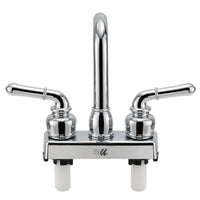 RV Faucet | Handle Bar Style with Tea Pot Handles | Chrome