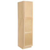 Camper Comfort (Ready-to-Assemble) Raw Maple 18"Wx84"Hx24"D Pantry Cabinet