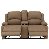 RV Wall Hugger Sofa 65" Powered Reclining Theater Seats