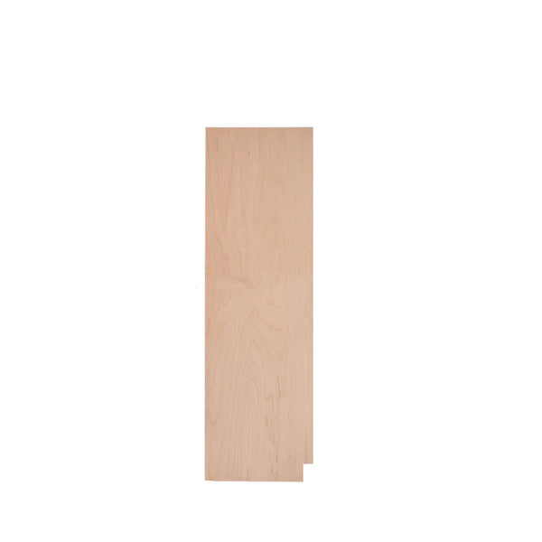 Camper Comfort (Ready-to-Assemble) Raw Maple.25"X23.25"X84" Pantry End Panel -Left Side
