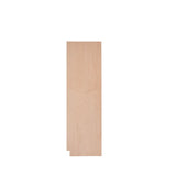 Camper Comfort (Ready-to-Assemble) Raw Maple.25"X23.25"X84" Pantry End Panel - Right Side
