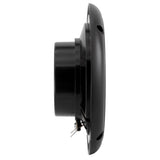 Marine Outdoor Speaker Exterior Waterproof Dual Cone 5.25" Black or White