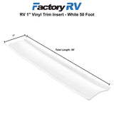 RV 1" Vinyl Trim Insert | Black or White