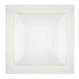 RV 14" x 14" Skylight Outer Dome White