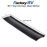 RV 1" Vinyl Trim Insert | Black or White