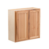 Camper Comfort (Ready-to-Assemble) Rustic Hickory 33"Wx30"Hx12"D Wall Cabinet