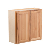Camper Comfort (Ready-to-Assemble) Rustic Hickory 36"Wx30"Hx12"D Wall Cabinet