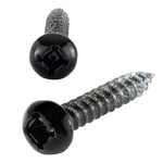 Black Square Philips Pan Head RV Screw 8x1"