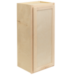 RV Wall Cabinet | 21"Wx30"Hx12"D Raw Maple