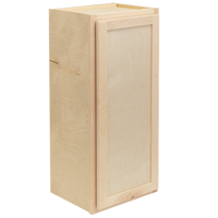 RV Wall Cabinet | 21"Wx30"Hx12"D Raw Maple