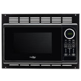 RV Microwave Black .9 CF Includes Trim Kit