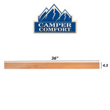 Camper Comfort (Ready-to-Assemble) Rustic Hickory .25"X4.5"X36" Toe Kick