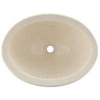 RV Single Bowl 13 ¾" Long x 10 3⁄8 " | Parchment