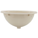 RV Single Bowl 13 ¾" Long x 10 3⁄8 " | Parchment