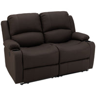 RV Wall Hugger Sofa 58" Manual Reclining Theater Seats