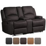 RV Wall Hugger Sofa 65" Manual Reclining Theater Seats