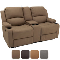 RV Wall Hugger Sofa 65" Powered Reclining Theater Seats