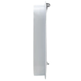 RV Baggage Door Round White 36" X 12"