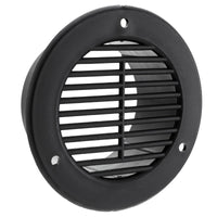 RV ATV Cargo Trailer Side Air Vent Black