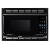 RV Microwave Black 1.0 CF Includes Turn Table