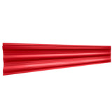 RV Aluminum Mesa Siding 8" x 72" | Victory Red