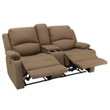 RV Wall Hugger Sofa 65" Manual Reclining Theater Seats