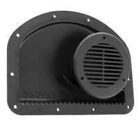 RV ATV Cargo Trailer Side Air Vent Black