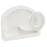 RV ATV Cargo Trailer Side Air Vent White