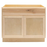 Camper Comfort (Ready-to-Assemble) Raw Maple 36"Wx34.5"Hx24"D Sink Base Cabinet