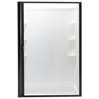 RV Retractable Rolling Shower Door