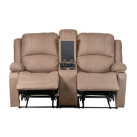 RV Wall Hugger Sofa 65" Manual Reclining Theater Seats