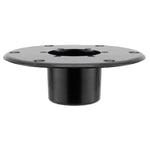 RV Pedestal Table Base Flush Mount Black