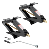 7500 lb. 24" RV Scissor Jack 2 Pack with Handle