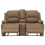 RV Wall Hugger Sofa 58" Manual Reclining Theater Seats