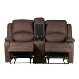 RV Wall Hugger Sofa 67" Manual Reclining Theater Seats