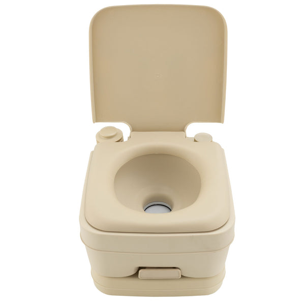 RV Portable Toilet 2 ½ Gallon | Tan