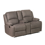 RV Wall Hugger Sofa 67" Manual Reclining Theater Seats