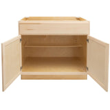 Camper Comfort (Ready-to-Assemble) Raw Maple 36"Wx34.5"Hx24"D Base Cabinet