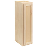 RV Wall Cabinet | 9"W x 30"H x 12"D Raw Maple