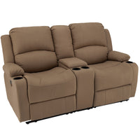 RV Wall Hugger Sofa 65" Manual Reclining Theater Seats