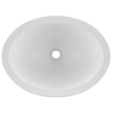 RV Single Bowl 13 ¾" Long x 10 3⁄8 " | White