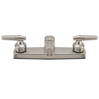 RV Kitchen Faucet Two Handles | Chrome