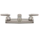 RV Kitchen Faucet Two Handles | Chrome