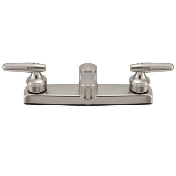 RV Kitchen Faucet Two Handles | Chrome