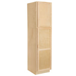 Camper Comfort (Ready-to-Assemble) Raw Maple 24"Wx84"Hx24"D Pantry Cabinet